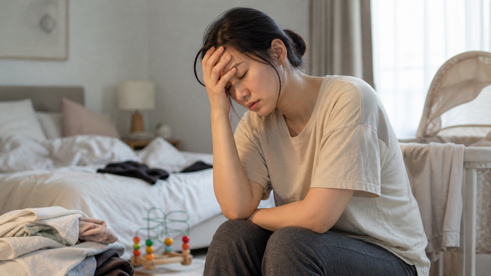 Why Tired Moms Still Can't Sleep - And How To Start a Calmer Night Routine