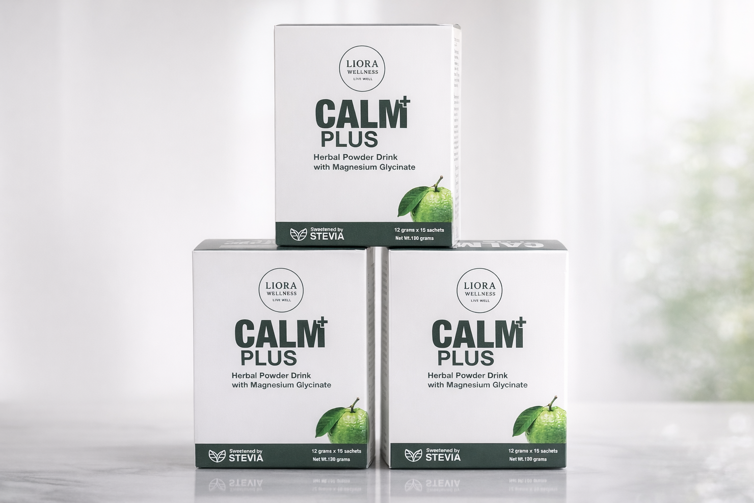 Calm Plus Powder Drink - Bundle of 3 (FREE SHIPPING NATIONWIDE)